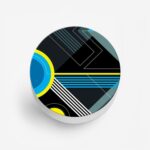 Abstract Printed Phone Grip Holder & Stand - Image 2