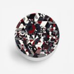 Abstract Printed Phone Grip Holder & Stand - Image 2