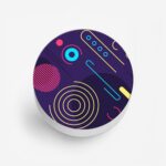 Abstract Printed Phone Grip Holder & Stand - Image 2