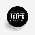 F.R.I.E.N.D.S Printed Phone Grip Holder & Stand - Image 2