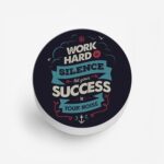 Work Hard In Silence Printed Phone Grip Holder & Stand - Image 2