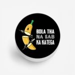Bola Tha Na Sab Ka Katega Printed Phone Grip Holder & Stand - Image 2