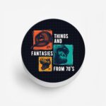 Things And Fantasies From 70's Printed Phone Grip Holder & Stand - Image 2
