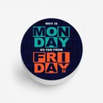 Why Is MONDAY So Far From FRIDAY? Printed Phone Grip Holder & Stand - Image 2