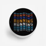 Running Printed Phone Grip Holder & Stand - Image 2