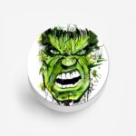 Hulk Printed Phone Grip Holder & Stand - Image 2