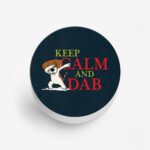 Keep Calm And DAB Printed Phone Grip Holder & Stand - Image 2