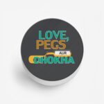 Love,Pegs Aur Dhokha  Printed Phone Grip Holder & Stand - Image 2