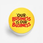Our Business is Our Business Printed Phone Grip Holder & Stand - Image 2