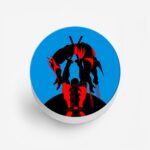 Deadpool Printed Phone Grip Holder & Stand - Image 2