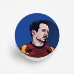 Ironman Printed Phone Grip Holder & Stand - Image 2