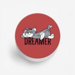 Dreamer Tom  Printed Phone Grip Holder & Stand - Image 2
