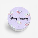 Stay Curious  Printed Phone Grip Holder & Stand - Image 2