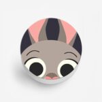 Cute Lil Cartoon Printed Phone Grip Holder & Stand - Image 2