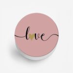 Love  Printed Phone Grip Holder & Stand - Image 2