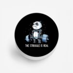 The Struggle Is Real Printed Phone Grip Holder & Stand - Image 2