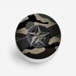 Captain America Camo  Printed Phone Grip Holder & Stand - Image 2