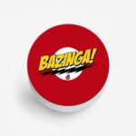 Sheldon's Bazinga  Printed Phone Grip Holder & Stand - Image 2