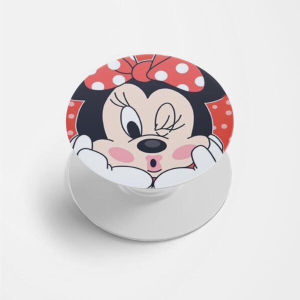 Minnie Mouse Printed Phone Grip Holder & Stand