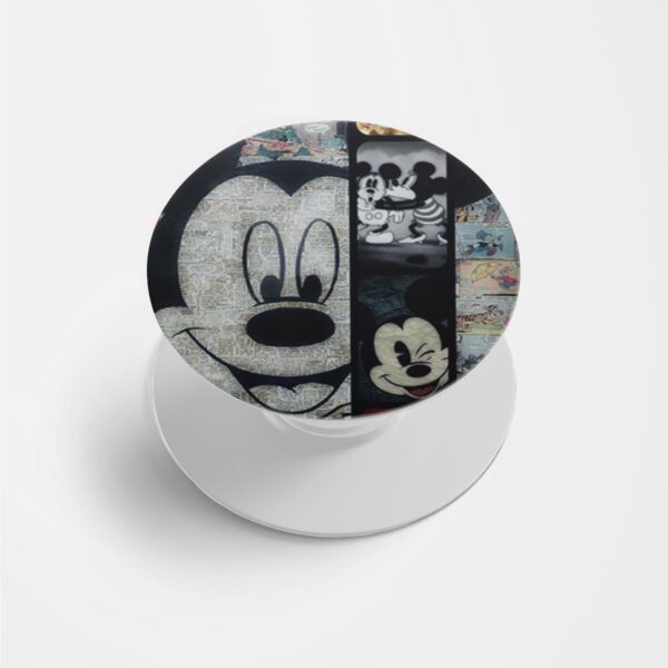 Mickey Mouse Collage Printed Phone Grip Holder & Stand