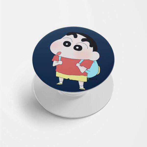 Shin Chan  Printed Phone Grip Holder & Stand