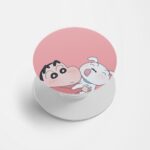 Shiro and Shin Chan Printed Phone Grip Holder & Stand
