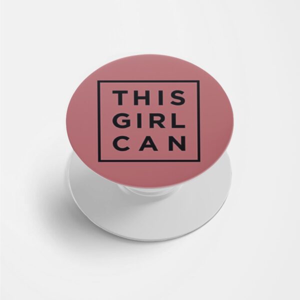This Girl Can Printed Phone Grip Holder & Stand
