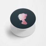Feminine  Printed Phone Grip Holder & Stand