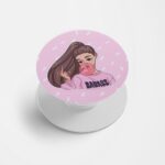 BadAss Girl  Printed Phone Grip Holder & Stand