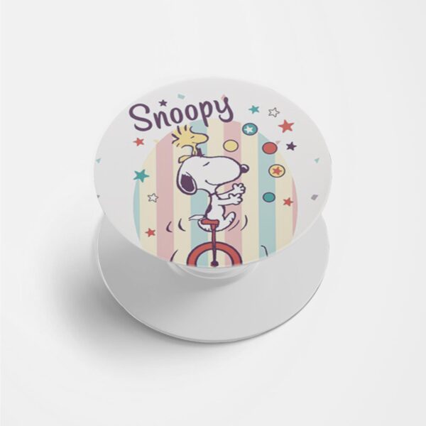 Snoopy The Dog Printed Phone Grip Holder & Stand