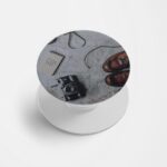 Map  Printed Phone Grip Holder & Stand