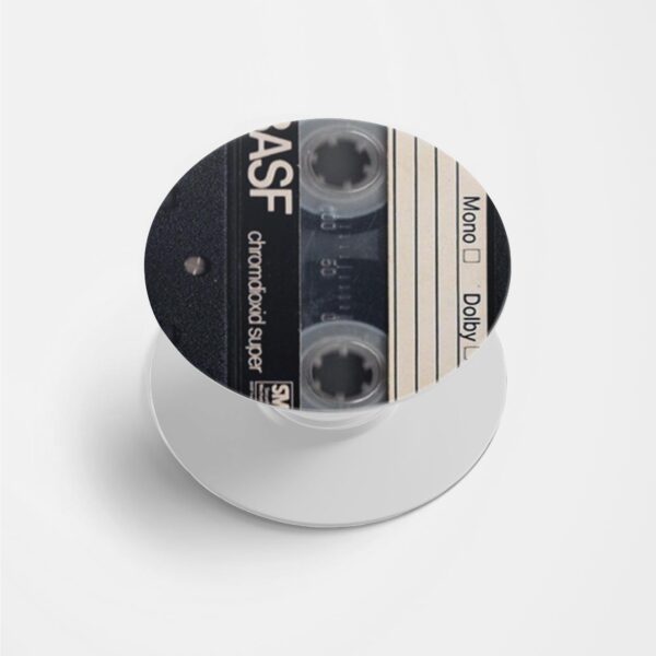 Retro Radio  Printed Phone Grip Holder & Stand