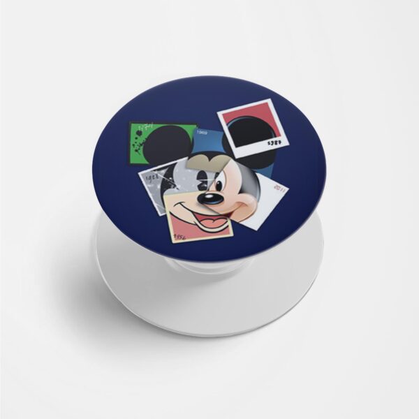 Mickey Face  Printed Phone Grip Holder & Stand