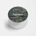 Supreme Camo  Printed Phone Grip Holder & Stand