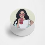 Suck Man Tears Printed Phone Grip Holder & Stand