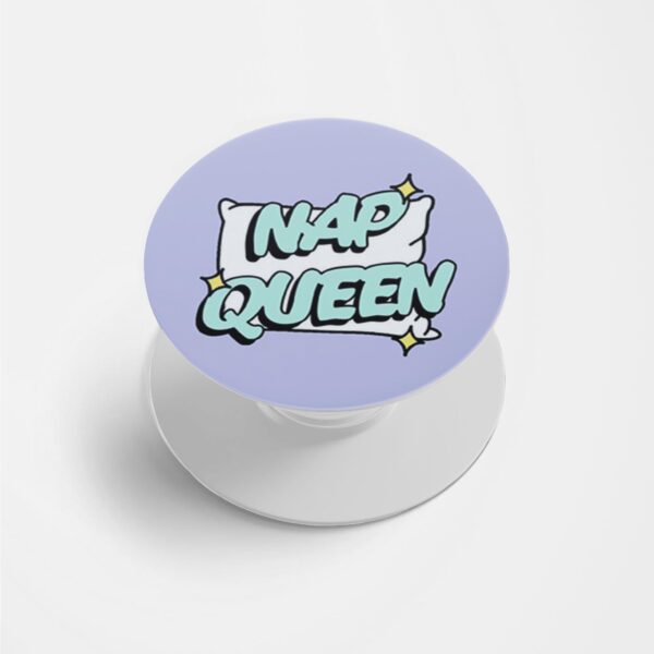 Nap Queen Printed Phone Grip Holder & Stand
