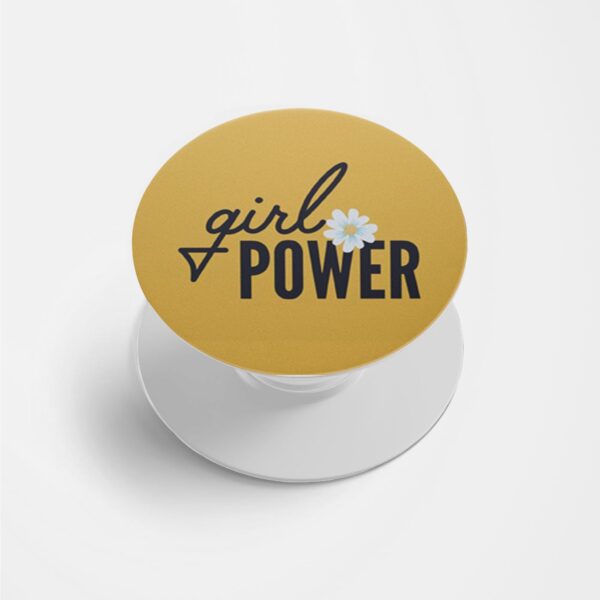 Girl Power Printed Phone Grip Holder & Stand