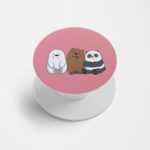 Bare Bears  Printed Phone Grip Holder & Stand