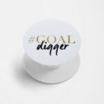 Goal Digger Printed Phone Grip Holder & Stand