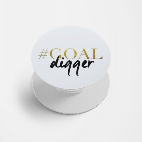 Goal Digger Printed Phone Grip Holder & Stand