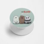 We Bare Bears Printed Phone Grip Holder & Stand