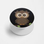 Owl  Printed Phone Grip Holder & Stand