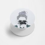 Girls Love Camera Printed Phone Grip Holder & Stand