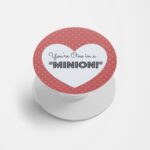 Love Printed Phone Grip Holder & Stand