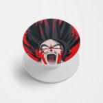 Goku Printed Phone Grip Holder & Stand