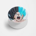 Goku Printed Phone Grip Holder & Stand
