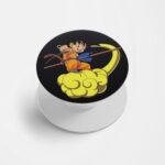 Goku Printed Phone Grip Holder & Stand
