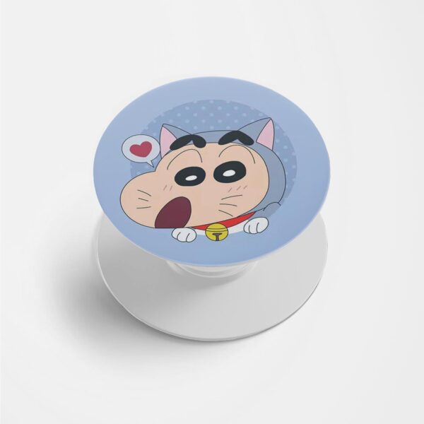 Shinchan Printed Phone Grip Holder & Stand