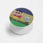 Shinchan Printed Phone Grip Holder & Stand