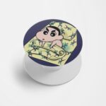 Shinchan Printed Phone Grip Holder & Stand